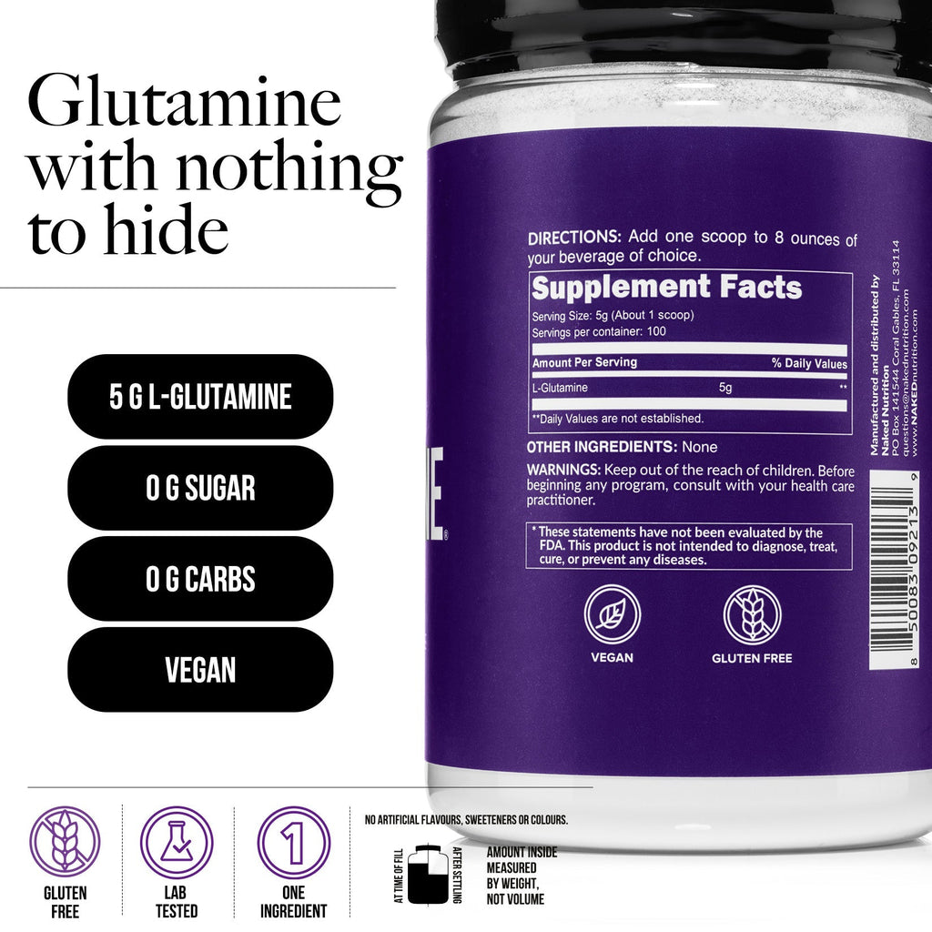 Glutamine Powder - 1.1LB