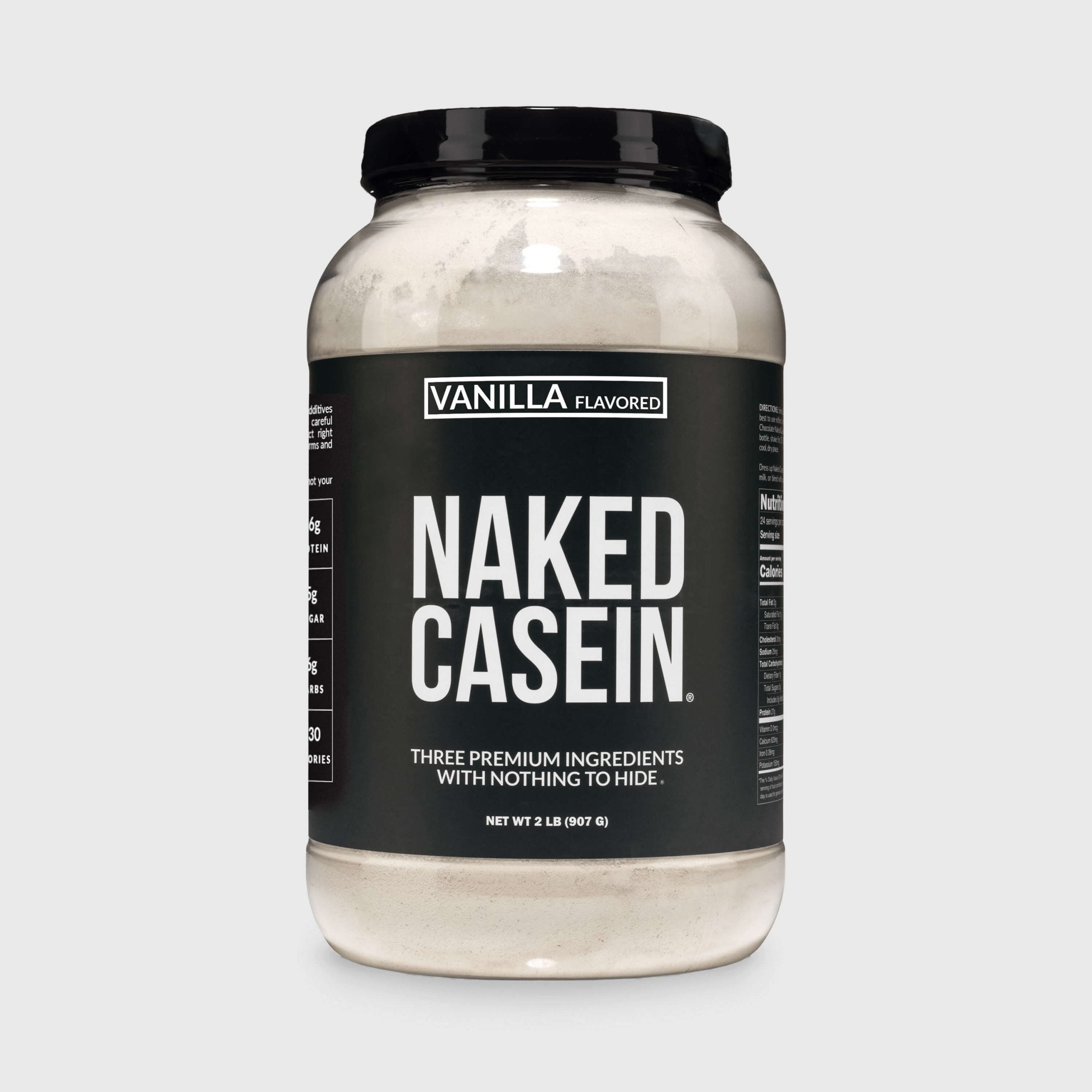 Vanilla Casein Protein Powder - Vanilla