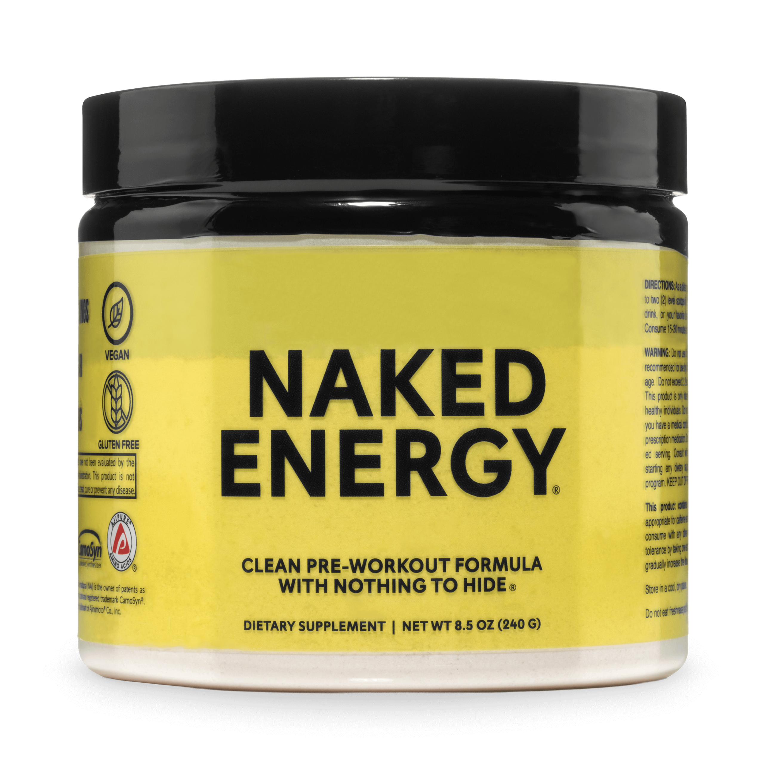 Pre Workout Supplement - Unflavored
