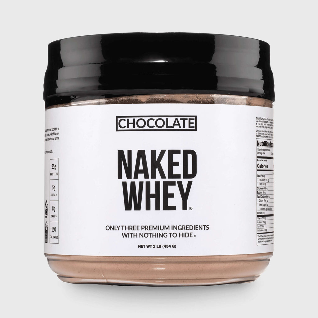 Chocolate Whey Protein Powder 1lb - Chocolate