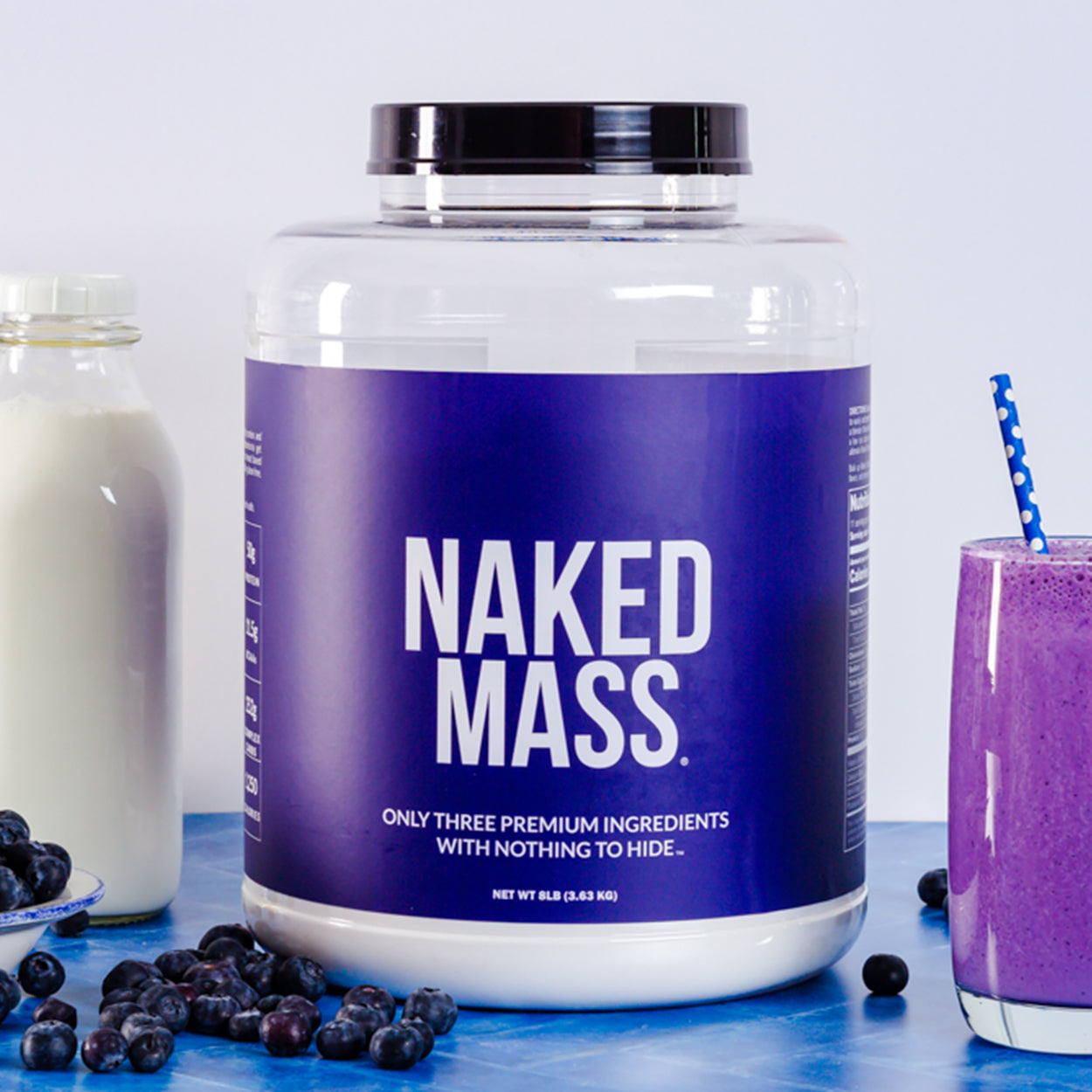 Strawberry Mass Gainer Protein Supplement - Strawberry